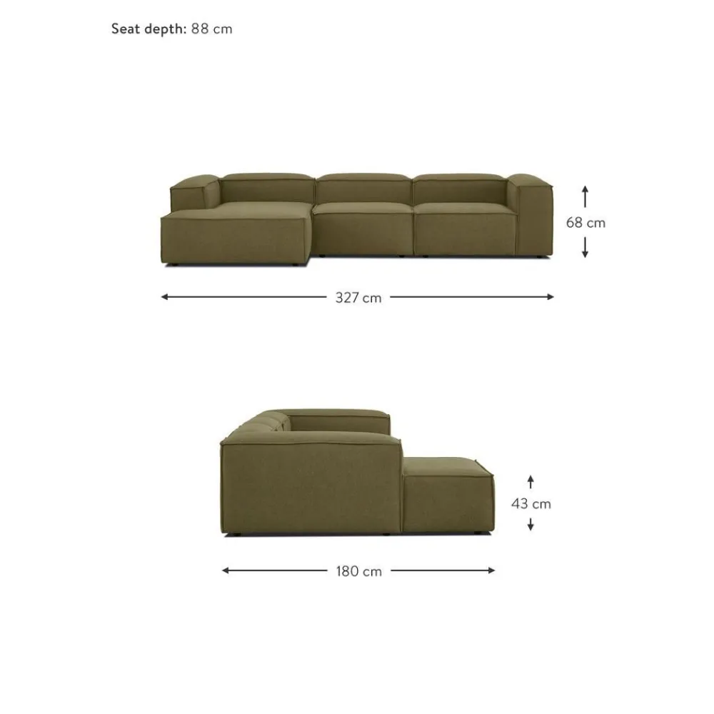 Divano Angolare Componibile Lennon*Westwing Collection Hot