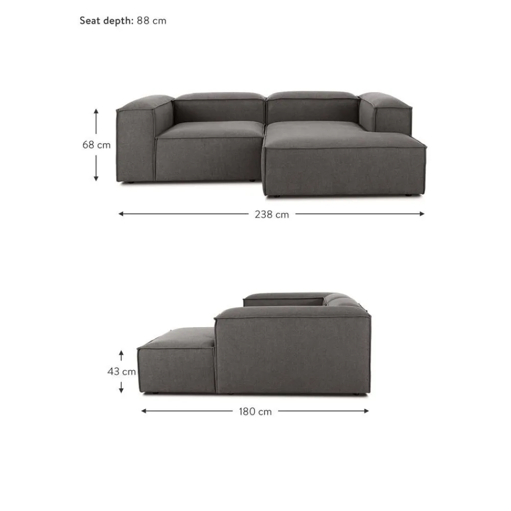 Divano Angolare Componibile Lennon*Westwing Collection Outlet