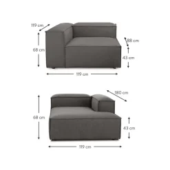 Divano Angolare Componibile Lennon*Westwing Collection Outlet