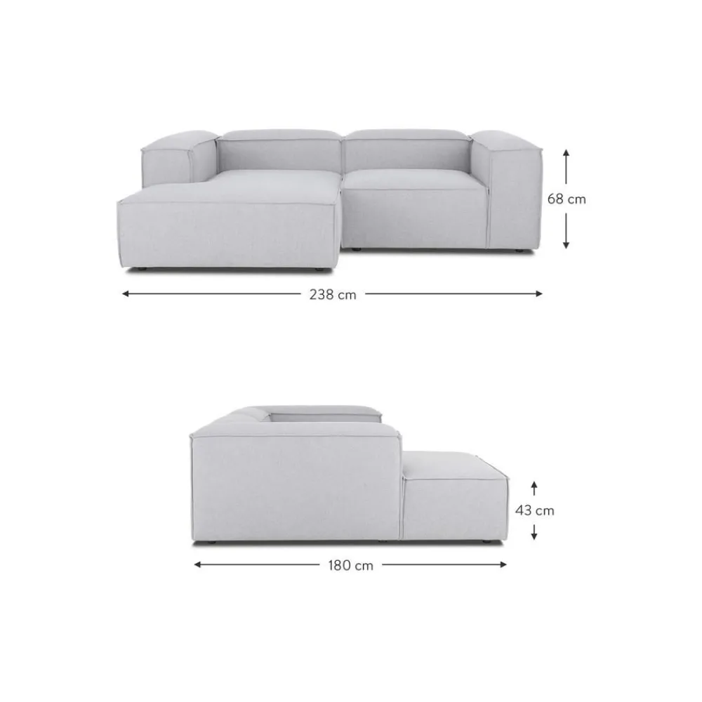 Divano Angolare Componibile Lennon*Westwing Collection Best