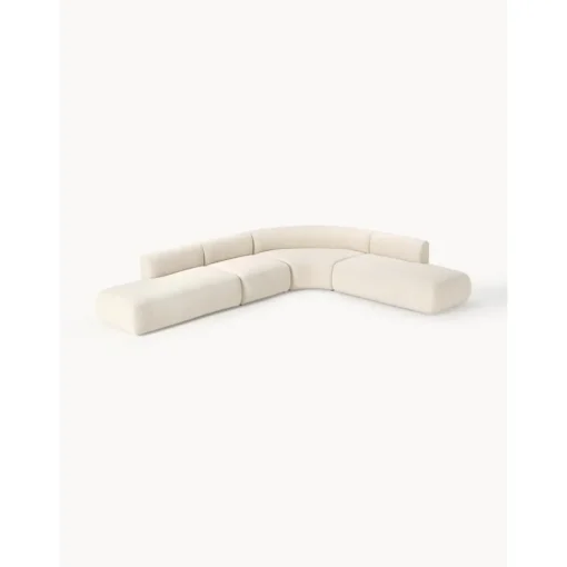 Divano Angolare Componibile 4 Posti In Boucle Sofia*Westwing Collection Hot
