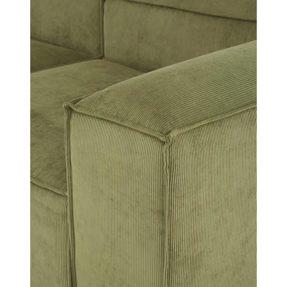 Divano Angolare Componibile In Velluto A Coste Lennon*Westwing Collection Clearance