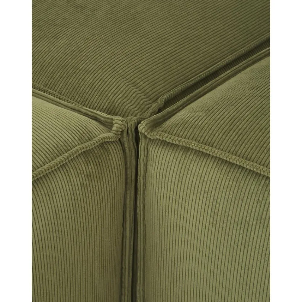 Divano Angolare Componibile In Velluto A Coste Lennon*Westwing Collection Clearance