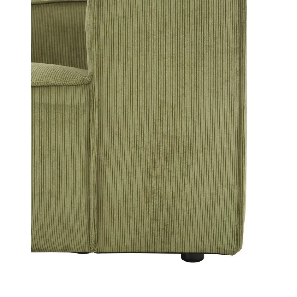 Divano Angolare Componibile In Velluto A Coste Lennon*Westwing Collection Clearance