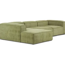 Divano Angolare Componibile In Velluto A Coste Lennon*Westwing Collection Clearance