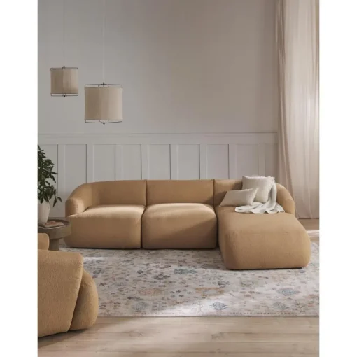 Divano Angolare Componibile 3 Posti In Boucle Sofia*Westwing Collection Sale