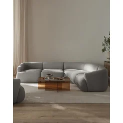 Divano Angolare Componibile 4 Posti In Boucle Sofia*Westwing Collection Outlet