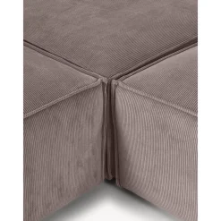 Divano Angolare Componibile In Velluto A Coste Lennon*Westwing Collection Sale