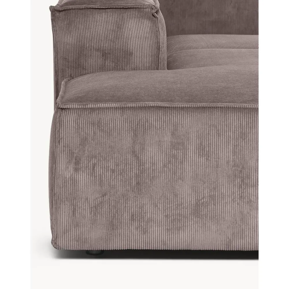 Divano Angolare Componibile In Velluto A Coste Lennon*Westwing Collection Sale