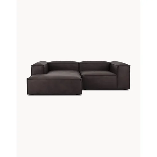 Divano Angolare Componibile In Pelle Riciclata Lennon*Westwing Collection Fashion