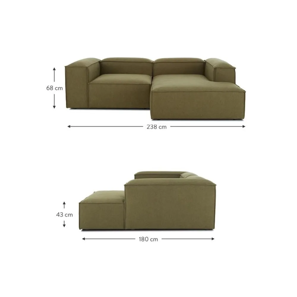 Divano Angolare Componibile Lennon*Westwing Collection Best