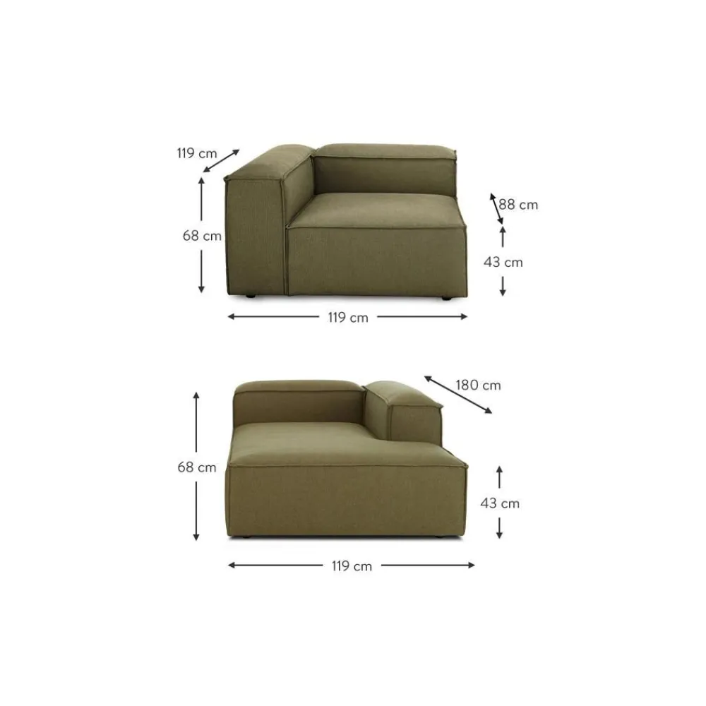 Divano Angolare Componibile Lennon*Westwing Collection Best