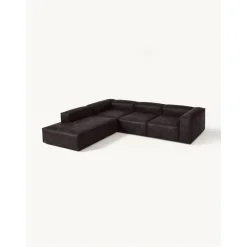 Divano Angolare Componibile Xl In Pelle Riciclata Lennon*Westwing Collection Discount