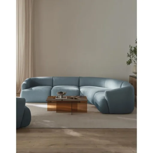 Divano Angolare Componibile 4 Posti In Boucle Sofia*Westwing Collection Sale