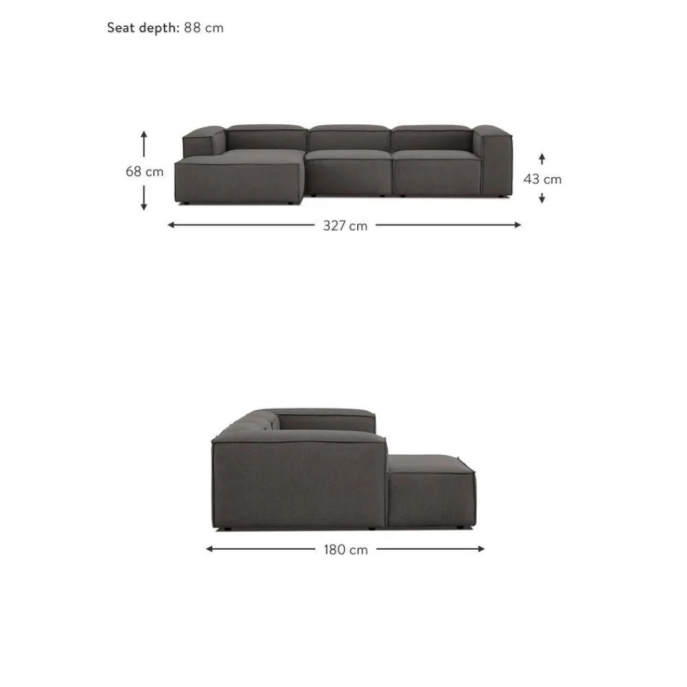 Divano Angolare Componibile Lennon*Westwing Collection Outlet