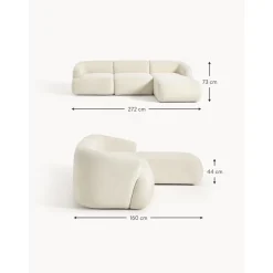 Divano Angolare Componibile 3 Posti In Teddy Sofia*Westwing Collection Fashion