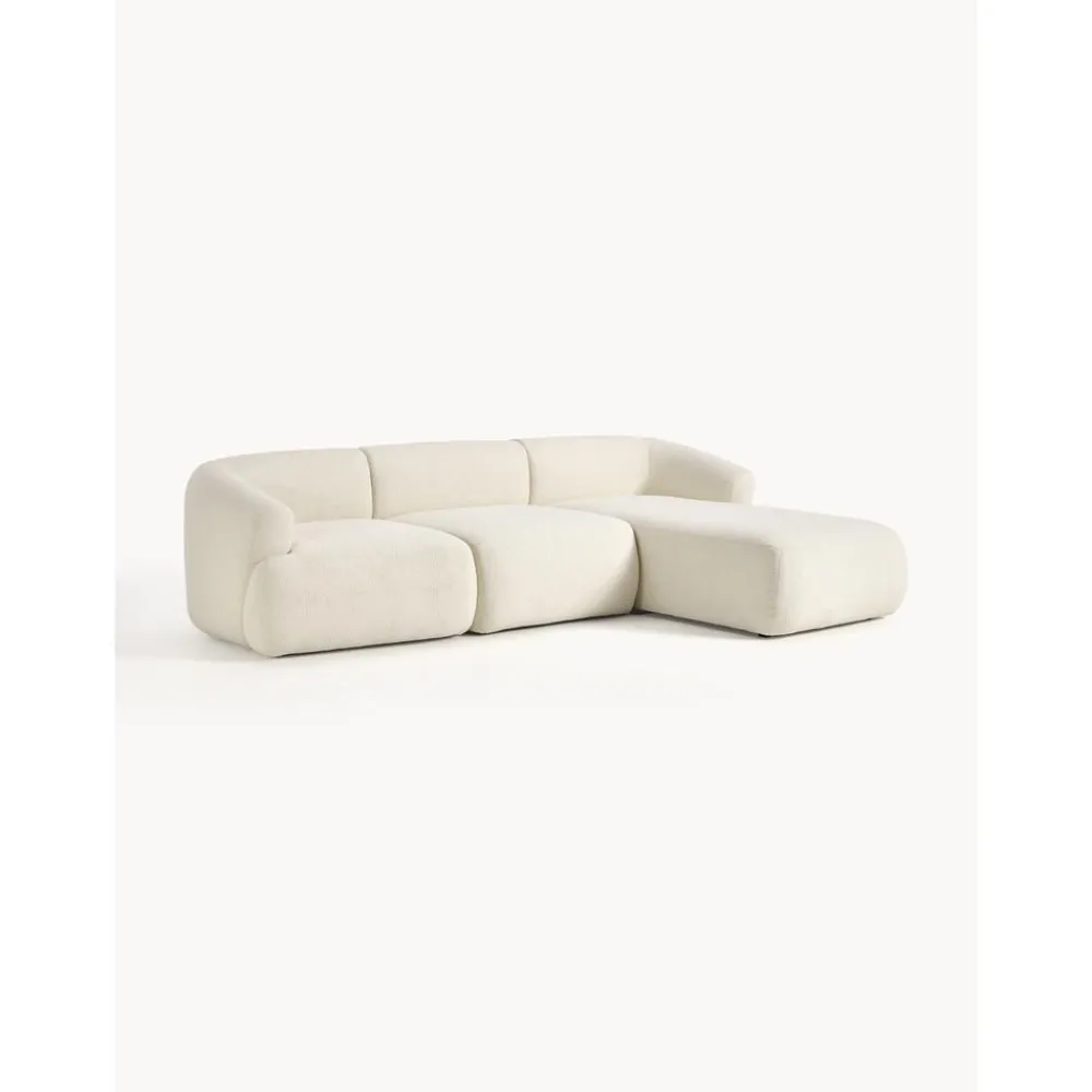 Divano Angolare Componibile 3 Posti In Teddy Sofia*Westwing Collection Fashion