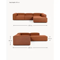 Divano Angolare Componibile Xl Lennon*Westwing Collection Clearance