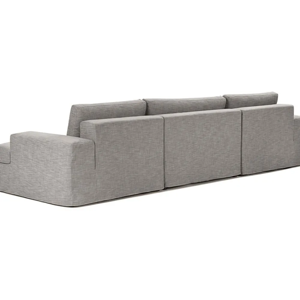 Divano Angolare Componibile 4 Posti Con Rivestimento Sfoderabile Russell*Westwing Collection Fashion