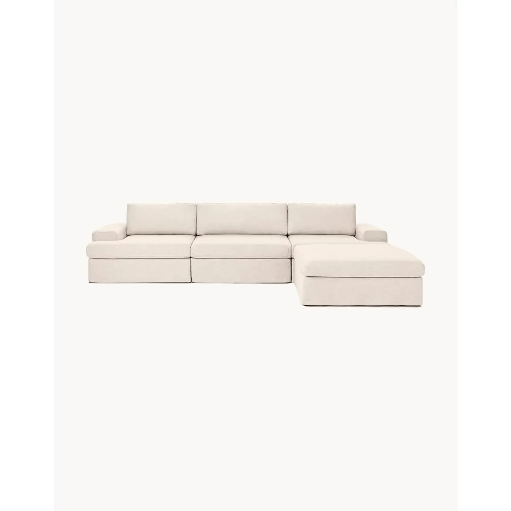 Divano Angolare Componibile 4 Posti Con Rivestimento Sfoderabile Russell*Westwing Collection Discount