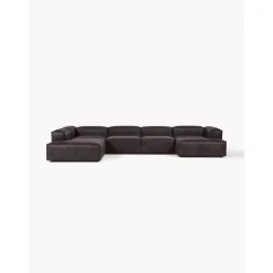 Divano Angolare Componibile In Pelle Riciclata Lennon*Westwing Collection Fashion