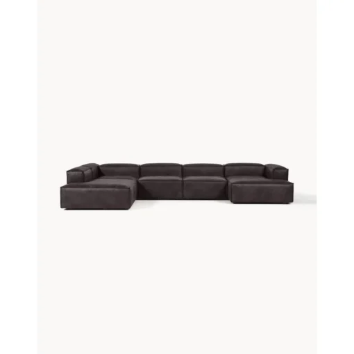 Divano Angolare Componibile In Pelle Riciclata Lennon*Westwing Collection Fashion