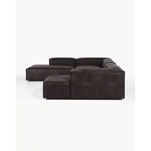 Divano Angolare Componibile In Pelle Riciclata Lennon*Westwing Collection Fashion