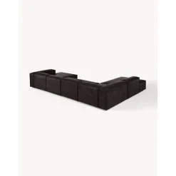 Divano Angolare Componibile In Pelle Riciclata Lennon*Westwing Collection Fashion