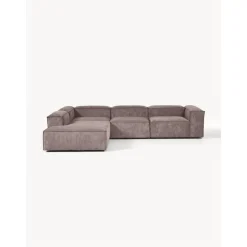 Divano Angolare Componibile Xl In Velluto A Coste Lennon*Westwing Collection Online