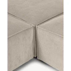 Divano Angolare Componibile Xl In Velluto A Coste Lennon*Westwing Collection Hot