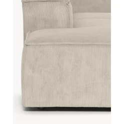 Divano Angolare Componibile Xl In Velluto A Coste Lennon*Westwing Collection Hot