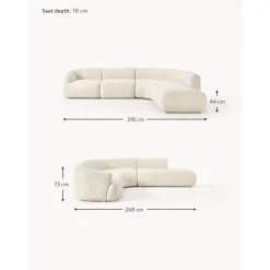 Divano Angolare Componibile 4 Posti In Teddy Sofia*Westwing Collection Online