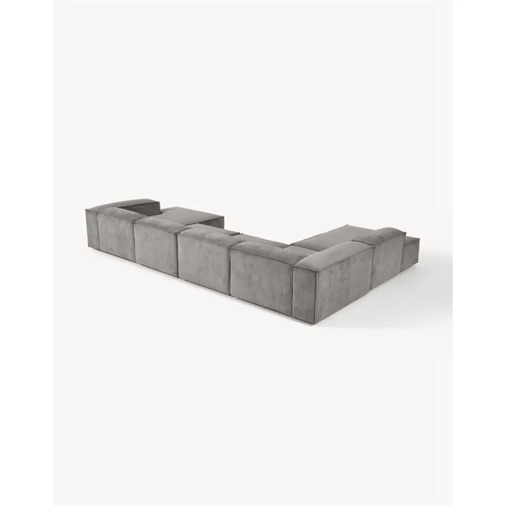 Divano Angolare Componibile In Velluto A Coste Lennon*Westwing Collection Sale