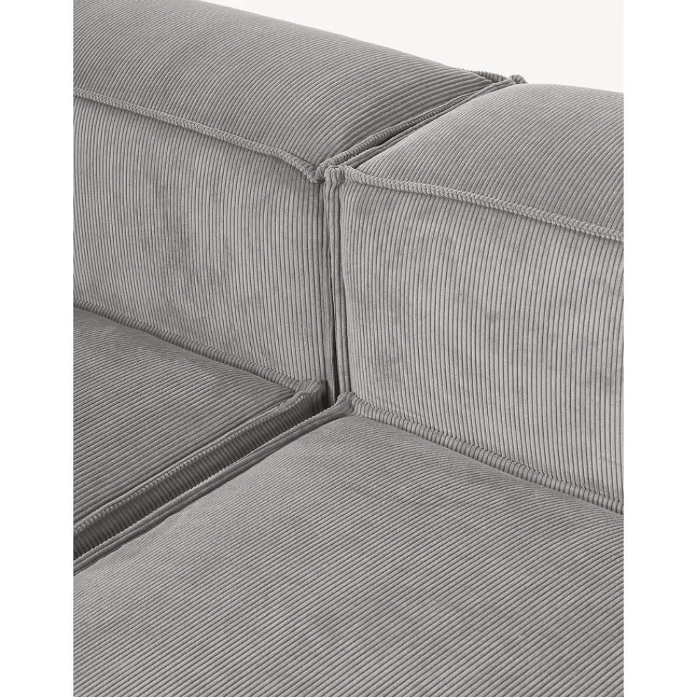 Divano Angolare Componibile In Velluto A Coste Lennon*Westwing Collection Sale