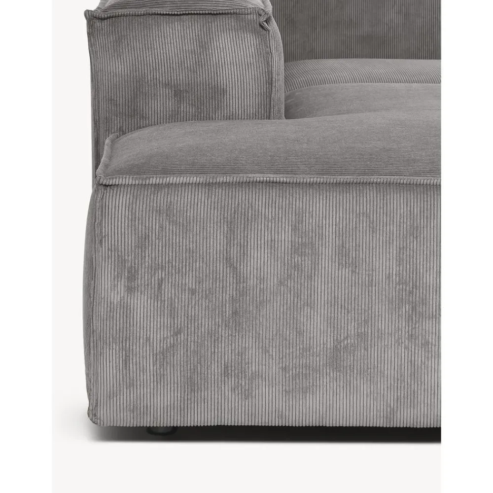 Divano Angolare Componibile In Velluto A Coste Lennon*Westwing Collection Sale