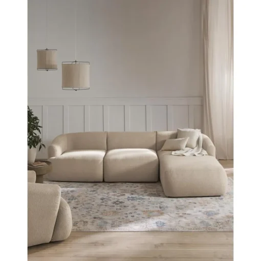Divano Angolare Componibile 3 Posti In Boucle Sofia*Westwing Collection Hot