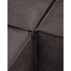 Divano Angolare Componibile In Pelle Riciclata Lennon*Westwing Collection Fashion
