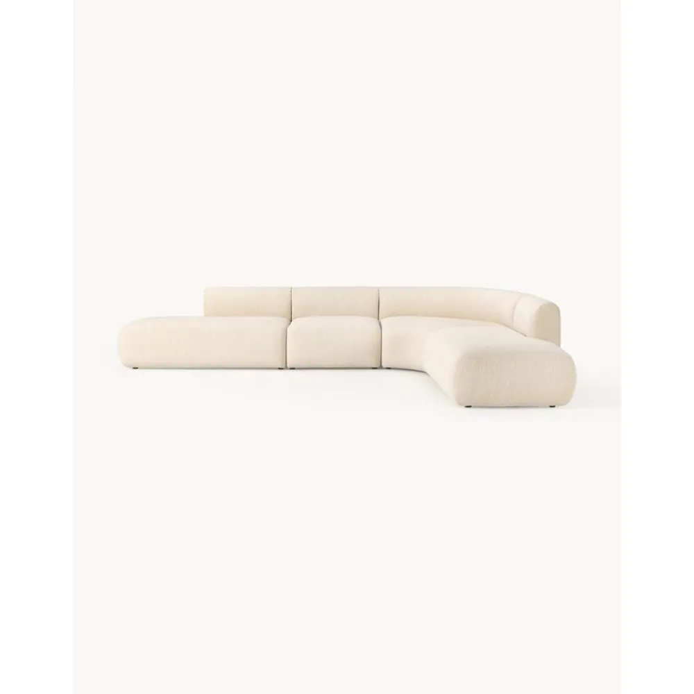 Divano Angolare Componibile 4 Posti In Boucle Sofia*Westwing Collection Discount