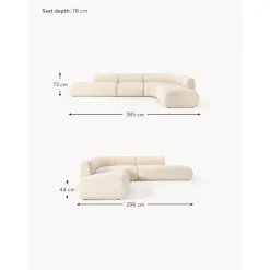 Divano Angolare Componibile 4 Posti In Boucle Sofia*Westwing Collection Discount