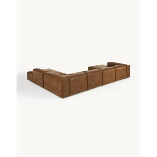 Divano Angolare Componibile In Pelle Riciclata Lennon*Westwing Collection Discount