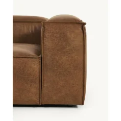Divano Angolare Componibile In Pelle Riciclata Lennon*Westwing Collection Discount