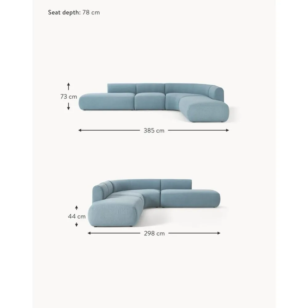 Divano Angolare Componibile 4 Posti In Boucle Sofia*Westwing Collection Online