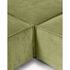 Divano Angolare Componibile In Velluto A Coste Lennon*Westwing Collection Clearance