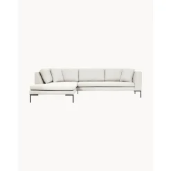 Divano Angolare Con Piedini In Metallo Emma*Westwing Collection Discount
