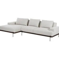 Divano Angolare Con Piedini In Metallo Brooks*Westwing Collection Outlet