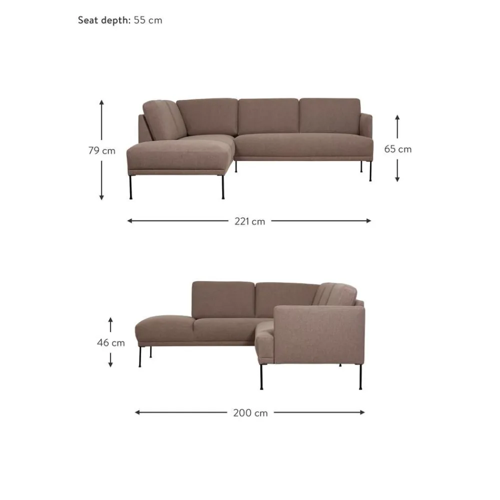 Divano Angolare Fluente*Westwing Collection Fashion