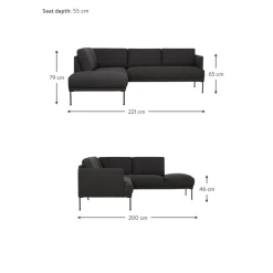 Divano Angolare Fluente*Westwing Collection New