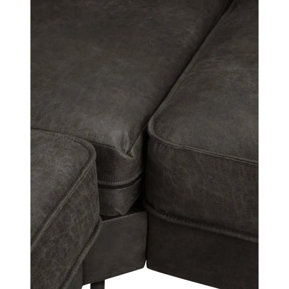 Divano Angolare In Pelle Riciclata Hunter*Westwing Collection New