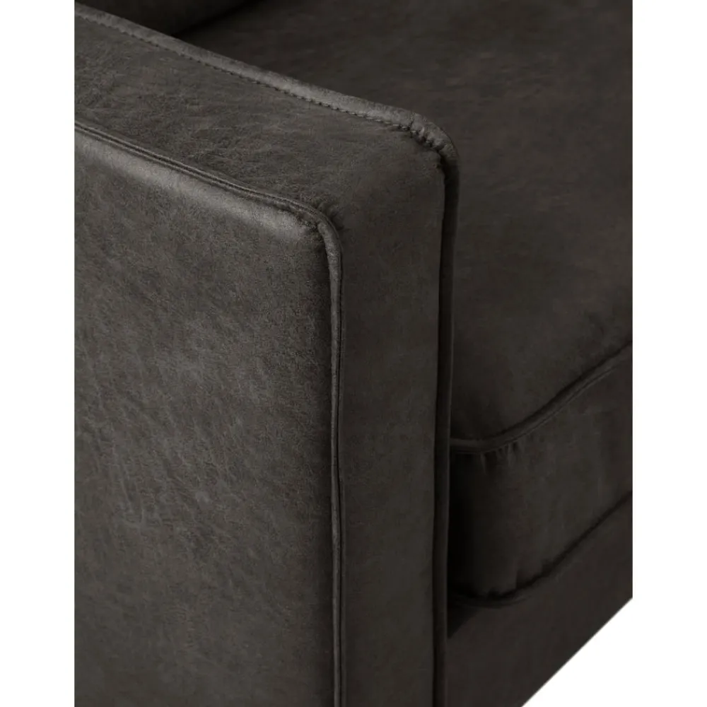 Divano Angolare In Pelle Riciclata Hunter*Westwing Collection New