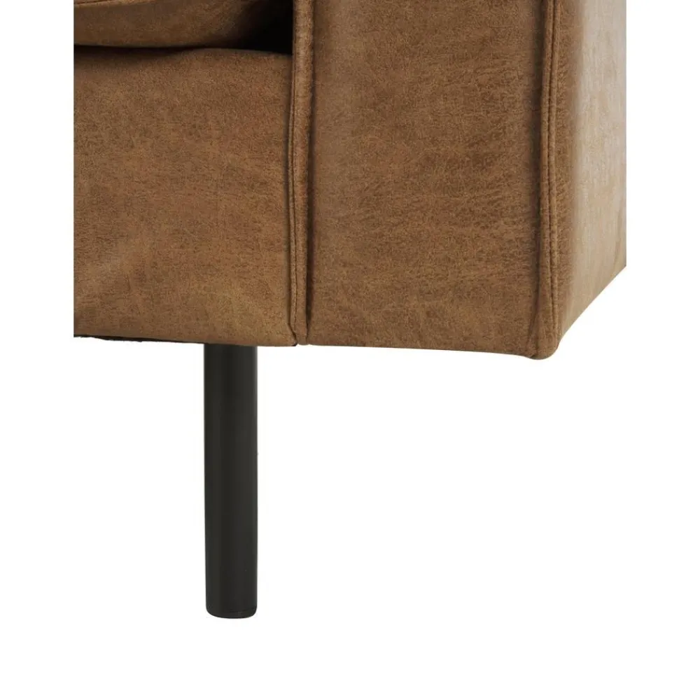 Divano Angolare In Pelle Riciclata Hunter*Westwing Collection Clearance